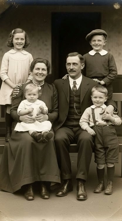 1920s Family